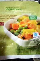 Mängden socker i Mélange de légumes vapeur