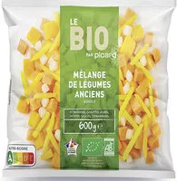 Mängden socker i Mélange de légumes anciens bio
