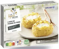 Mängden socker i Nids de pomme de terre sauce crème ciboulette