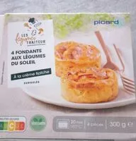 Mängden socker i 4 Fondants aux légumes du soleil