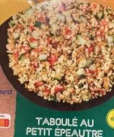 Mängden socker i Taboulé au petit épeautre