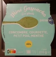 Mängden socker i Mini gaspacho les glacés