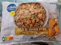 Mängden socker i Poêles légumes et riz