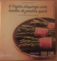 Mängden socker i Fagots d’asperges vertes bardes de jambon speck