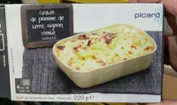 Mängden socker i Gratin de pomme de terre, oignon, comté surgelé