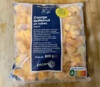 Mängden socker i Courge butternut en cubes