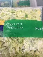 Mängden socker i Chou vert en feuilles