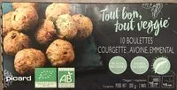 Mängden socker i 10 Boulettes Courgette, Avoine, Emmental