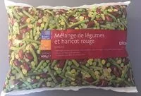 Mängden socker i Mélange de Légumes et Haricot Rouge