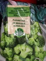 Mängden socker i Fleurettes de brocolis surgelées