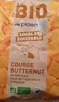 Mängden socker i Courge butternut en morceaux surgelé