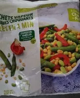 Mängden socker i Sachets vapeur légumes croquant