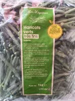 Mängden socker i Haricots vert très fins