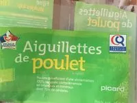 Mängden socker i Aiguillettes de poulet