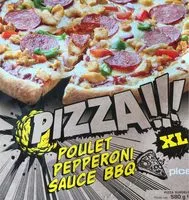 Mängden socker i Pizza Poulet Pepperoni Sauce Barbecue