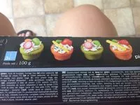 Mängden socker i 8 bouchees aperitives qux legumes