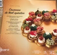 Mängden socker i Couronne de Noël Apéritive