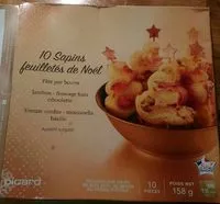 Mängden socker i 10 Sapins Feuilletés de Noël