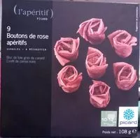 Mängden socker i 9 boutons de rose apéritifs