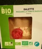 Mängden socker i Galette mozzarella tomate basilic
