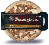 Mängden socker i Pizza parmigiana