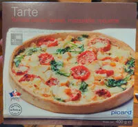 Mängden socker i Tarte tomate cerise, poulet, cerise, mozzarella, roquette