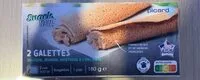Mängden socker i 2 Galettes, Saucisse, Oignon et Moutarde