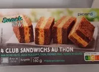 Mängden socker i 4 club sandwichs au thon