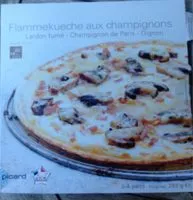 Mängden socker i Flammekueche aux champignons