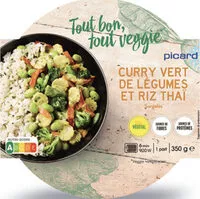 Mängden socker i Curry vert de légumes et riz thaï