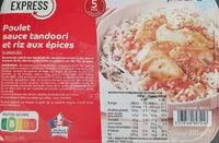 Mängden socker i Poulet sauce tandoori et riz aux épices