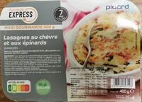 Mängden socker i Lasagne au chèvre et aux épinards