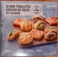 Mängden socker i 30 mini-feuilletés saveur du soleil