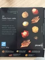 Mängden socker i 20 Petits Fours Salés
