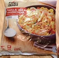 Mängden socker i Paella a la valencia