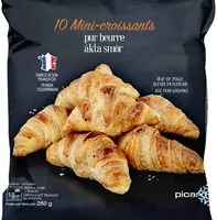 Mängden socker i mini-croissant