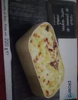 Mängden socker i Gratin de pomme de terre, oignon , comté
