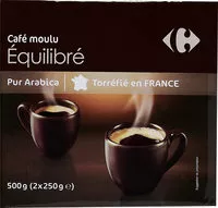 Mängden socker i 100% arabica café moulu