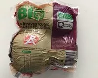 Mängden socker i Betteraves rouges entières épluchées cuites sous vide