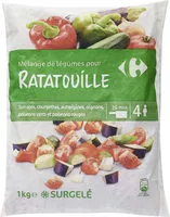Mängden socker i Légumes pour Ratatouille