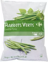 Mängden socker i Haricots verts extra-fins