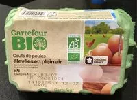 Mängden socker i Oeufs de poules
