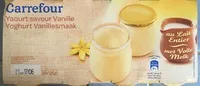 Mängden socker i Yaourt saveur vanille