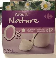 Mängden socker i Yaourt Nature