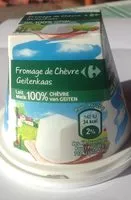 Mängden socker i Fromage de chèvre