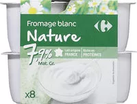 Mängden socker i Fromage Blanc Nature