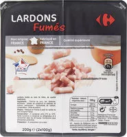Mängden socker i Lardons Fumés