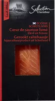 Mängden socker i Cœur de filet de saumon fumé Elevé en Ecosse
