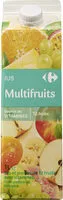 Mängden socker i MULTIVITAMINES 12 FRUITS Jus et purées de 12 fruits avec vitamines. Flash pasteurisé, réfrigéré