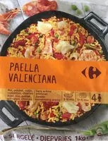 Mängden socker i Paëlla Royale